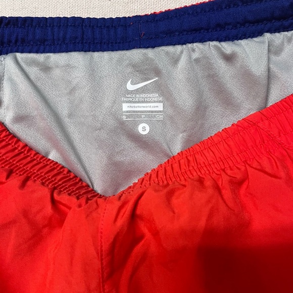 Nike Red and Blue Athletic Shorts - Picture 6 of 8